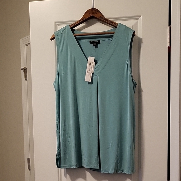 Tribal Tops - Tribal Women's V-Neck Tank Top - Aqua